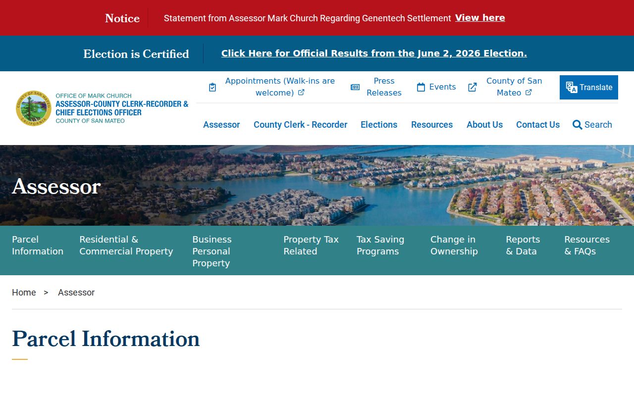 East Palo Alto people search assessor parcel information